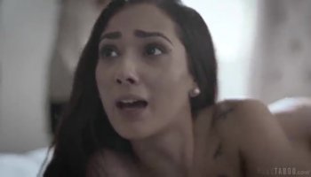 Dee Williams gagging and spit-polishing the hard cock